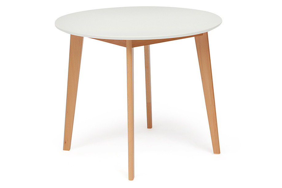 Обеденная группа для столовой и гостиной Стол BOSCO + Стул MAXI с мягким сидением (3 шт)