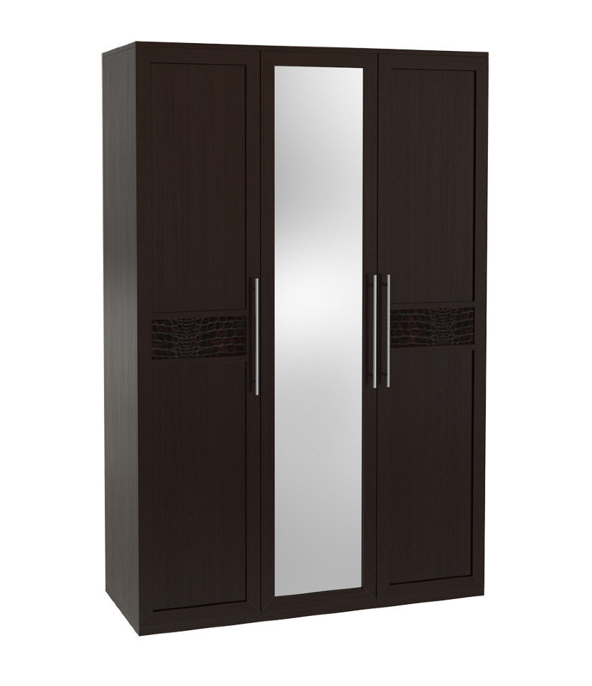 Распашной шкаф с зеркалом Парма