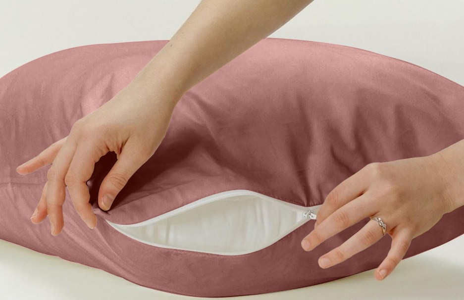 Комплект наволочек Джерси, лиловый