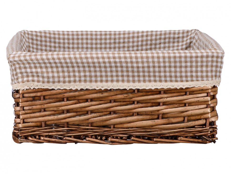 Стеллажная корзина Плетенка