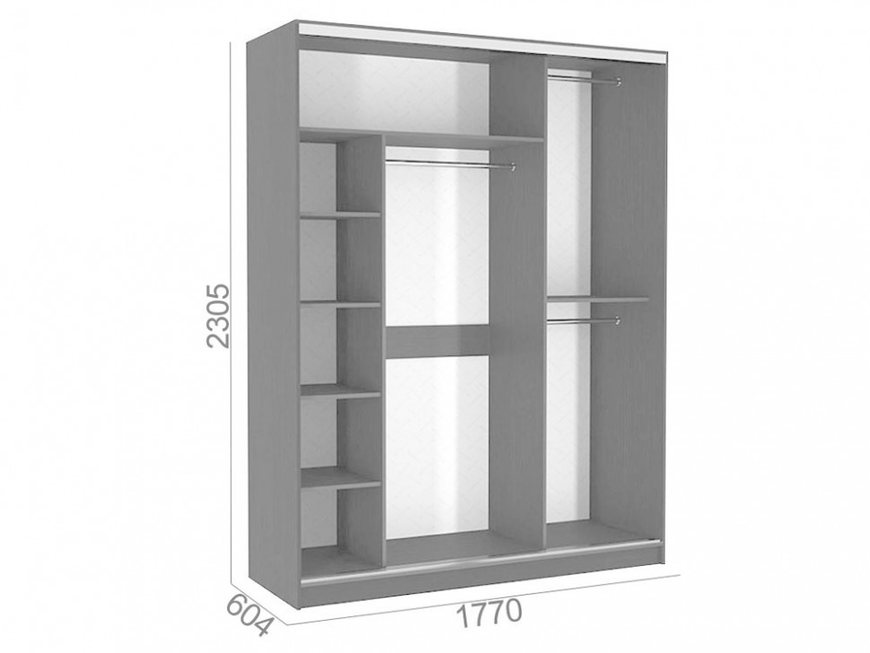 Шкаф-купе Бассо 4