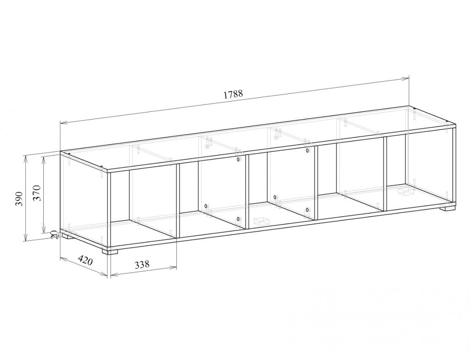 ТВ-тумба ТВ-тумба Прайм-51