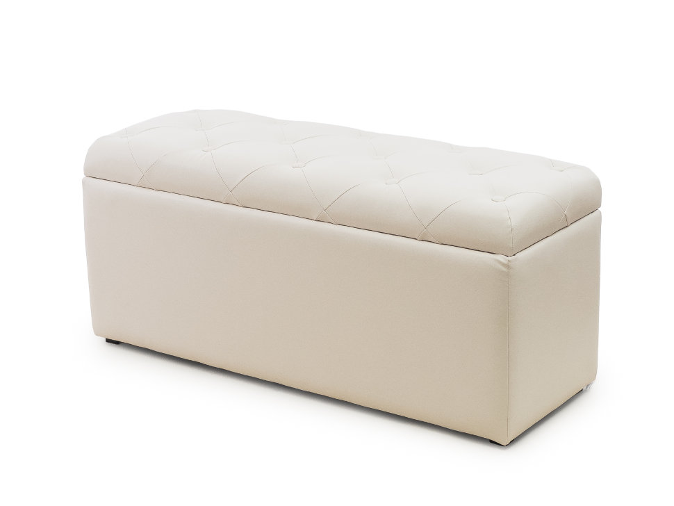 Большой пуф-сундук с крышкой Триада