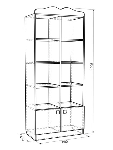 Комплект детской мебели Фэнтези