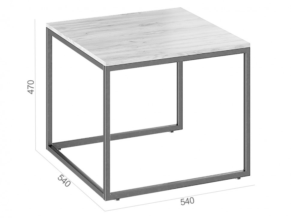 Журнальный столик Лофт Стол журнальный тип 2