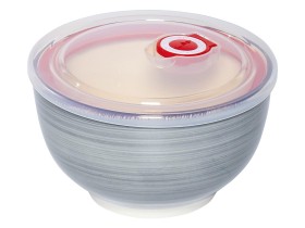 Салатник Аэрограф Светлый Графит