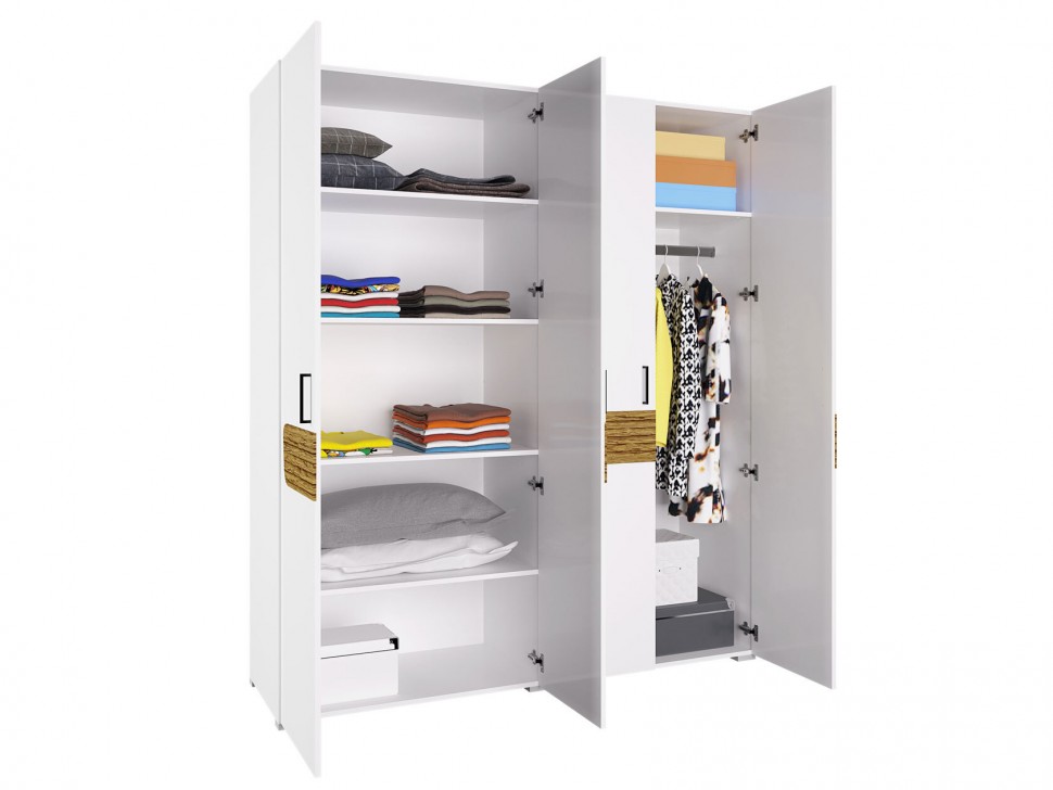 Распашной шкаф Шкаф 4 дв Милана