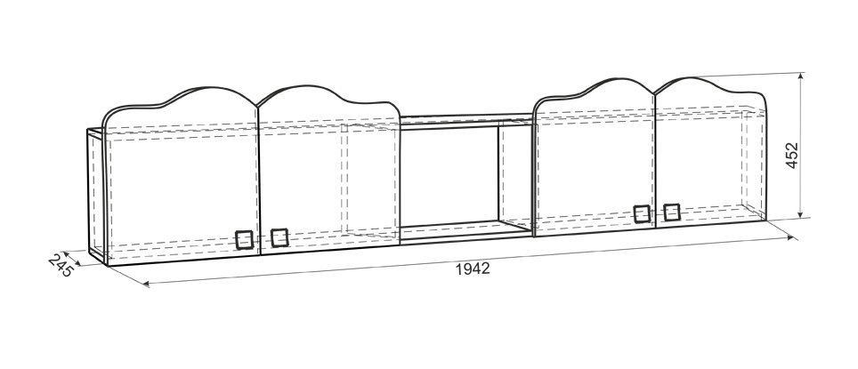 Полка детская Фэнтези