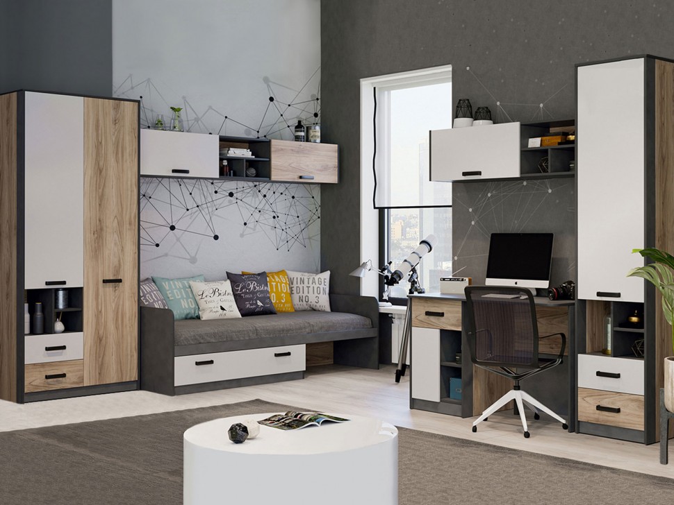 Детская полка Шкаф навесной Рико широкий