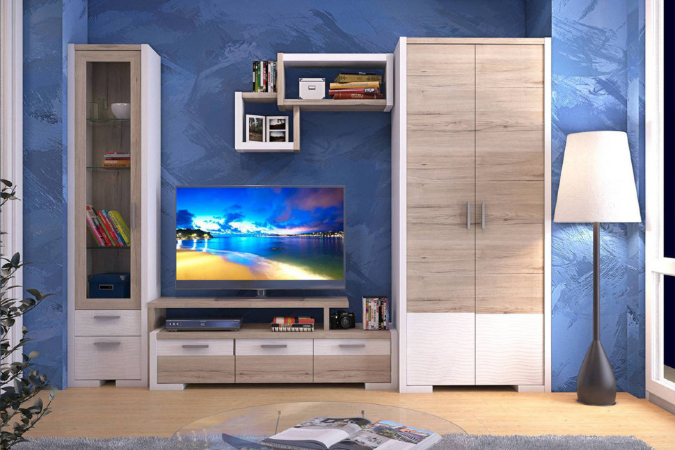 Шкаф-витрина Оксфорд